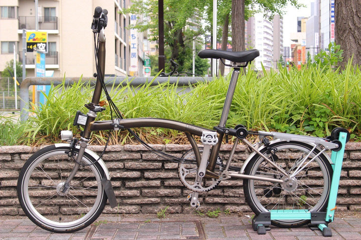 ブロンプトン BROMPTON M6RX スーパーライトモデル 2021 チタンフォーク バック 16インチ 折り畳み ミニベロ フォールディングバイク  【名古屋店】
