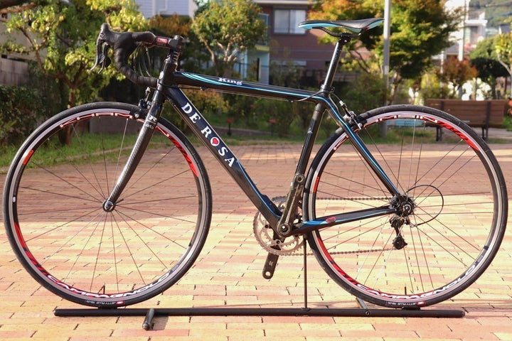 デローザ DE ROSA キング KING 2003年モデル 465サイズ カンパニョーロ レコード 10S カーボン ロードバイク 【芦屋店】