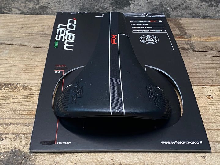 JR318 サンマルコ san marco CONCOR CARBON FX PROTEK サドル 黒 WIDE CARBON レール