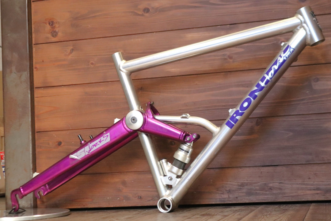 アイアンホース IRON HORSE FS WORKS アルミ MTB マウンテンバイク フレームセット 【東京南麻布店】