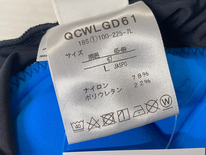 KE838 ルコックスポルティフ le coq sportif レーサータイツ 黒 L