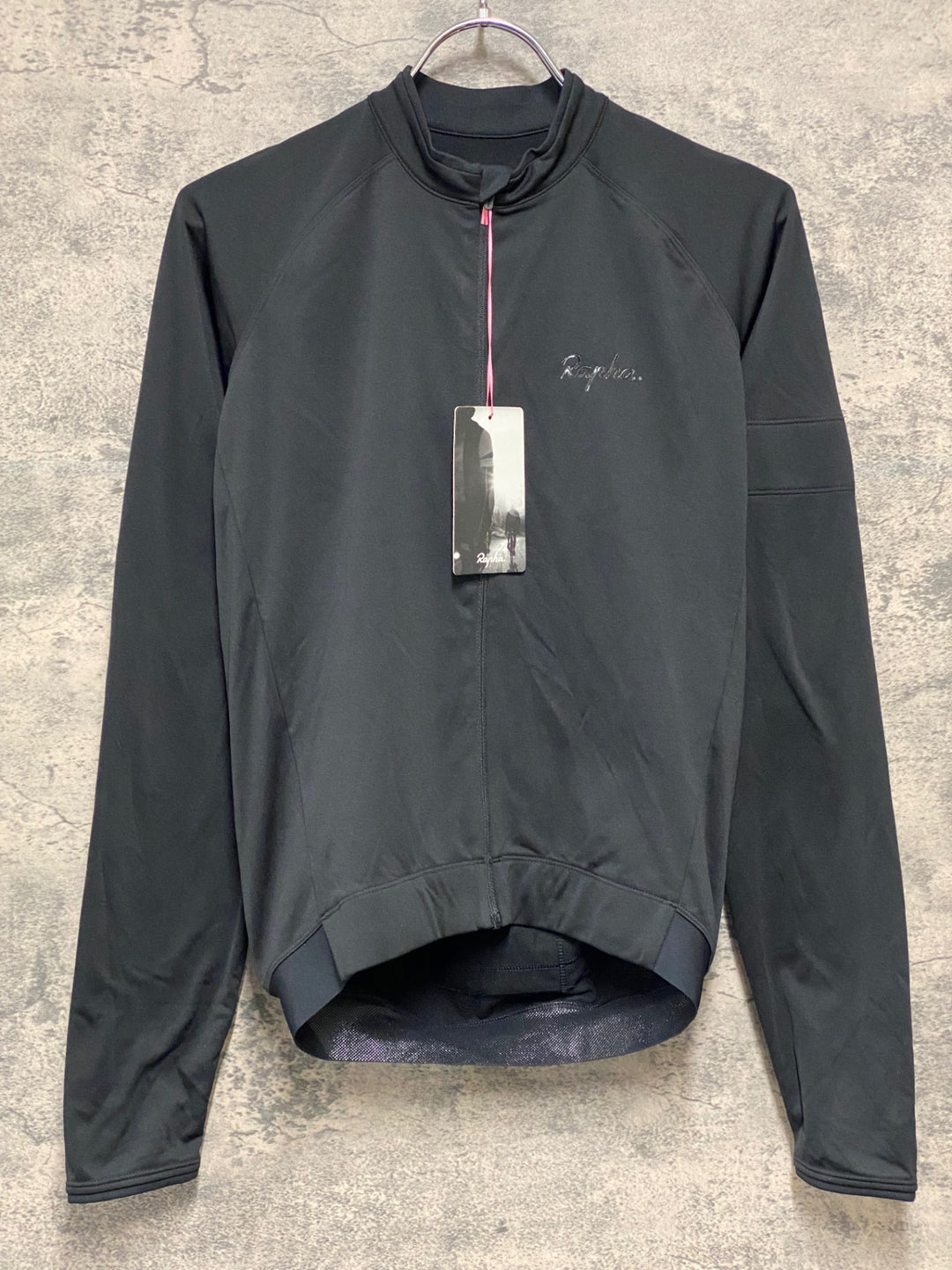 JE224 ラファ Rapha MEN'S LONG SLEEVE CORE JERSEY 長袖 サイクルジャージ S 裏起毛