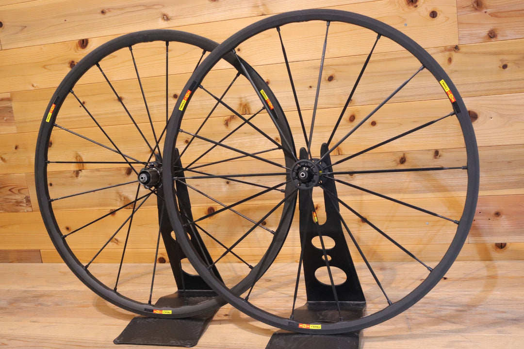 マヴィック MAVIC キシリウム エグザリット KSYRIUM SLR EXALITH シマノ 11S/12S 15C アルミ クリンチャー ロードバイク ホイールセット 【広島店】