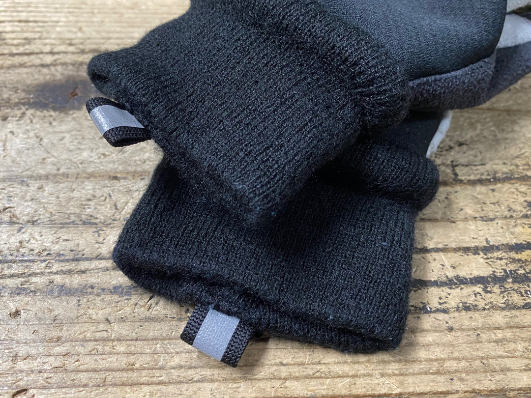 JZ824 パールイズミ PEARL iZUMi 長指 グローブ 黒 M 裏起毛 WINDBREAK