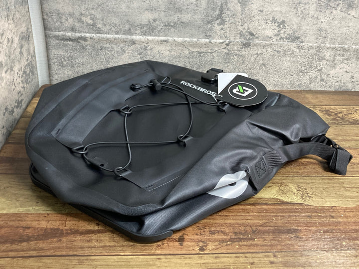 JZ054 ロックブロス ROCKBROS 防水 パニアバッグ サイクルバッグ 25L 黒