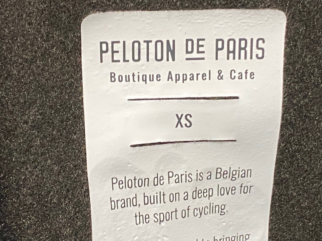 JW753 プロトンドパリ PELOTON DE PARIS Domestique Padded Tights MEN ビブタイツ 茶 XS 裏起毛