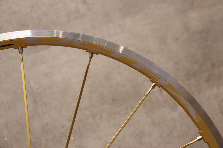 カンパニョーロ CAMPAGNOLO シャマルウルトラ SHAMAL ULTRA GOLD アルミ チューブラー フロントホイール 【さいたま浦和店】