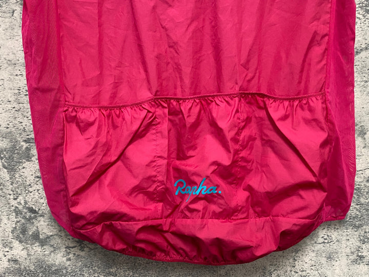 KC657 ラファ Rapha BREVET GILET WITH POCKETS ジレ サイクルベスト 濃ピンク XXL