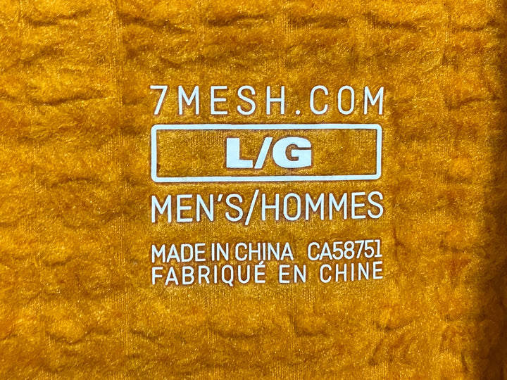 KP253 セブンメッシュ 7MESH SETON VEST ジレ サイクルベスト オレンジ L 裏起毛