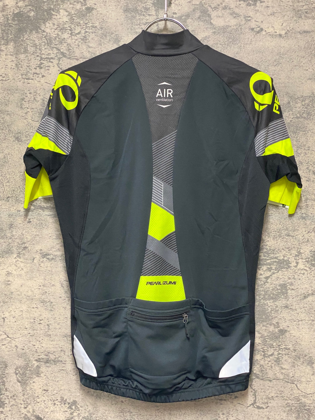 KG600 パールイズミ PEARL iZUMi 半袖 サイクルジャージ 黒黄 L