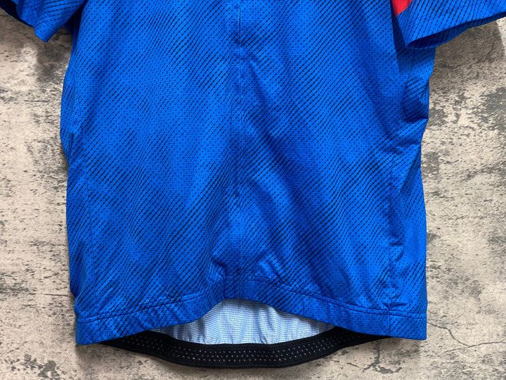 KL771 ラファ Rapha LIGHTWEIGHT RACE JERSEY 半袖 サイクルジャージ 青 XL