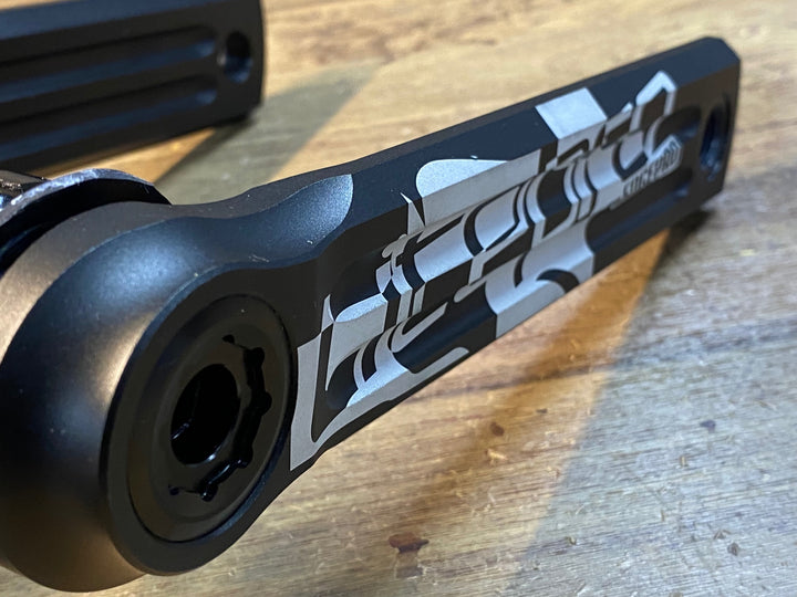 JJ082 ライトプロ Litepro EDGEPRO クランクアーム 170mm Φ24 5H 黒