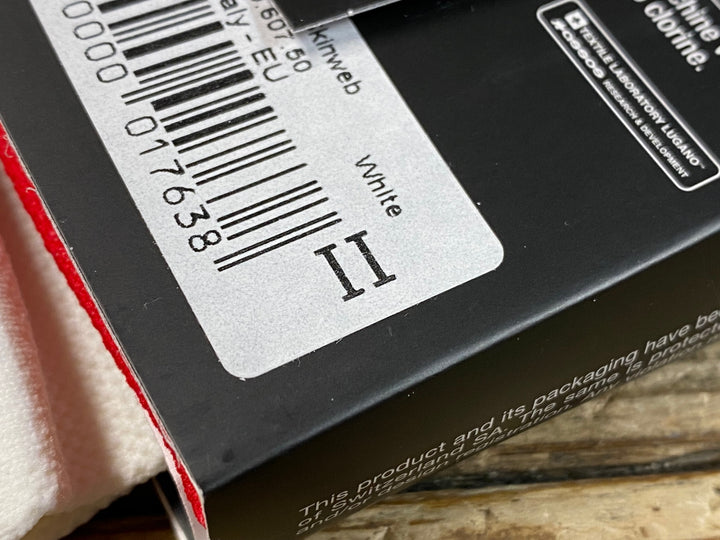 JQ204 アソス assos summerSocks skinweb サイクルソックス 白 2