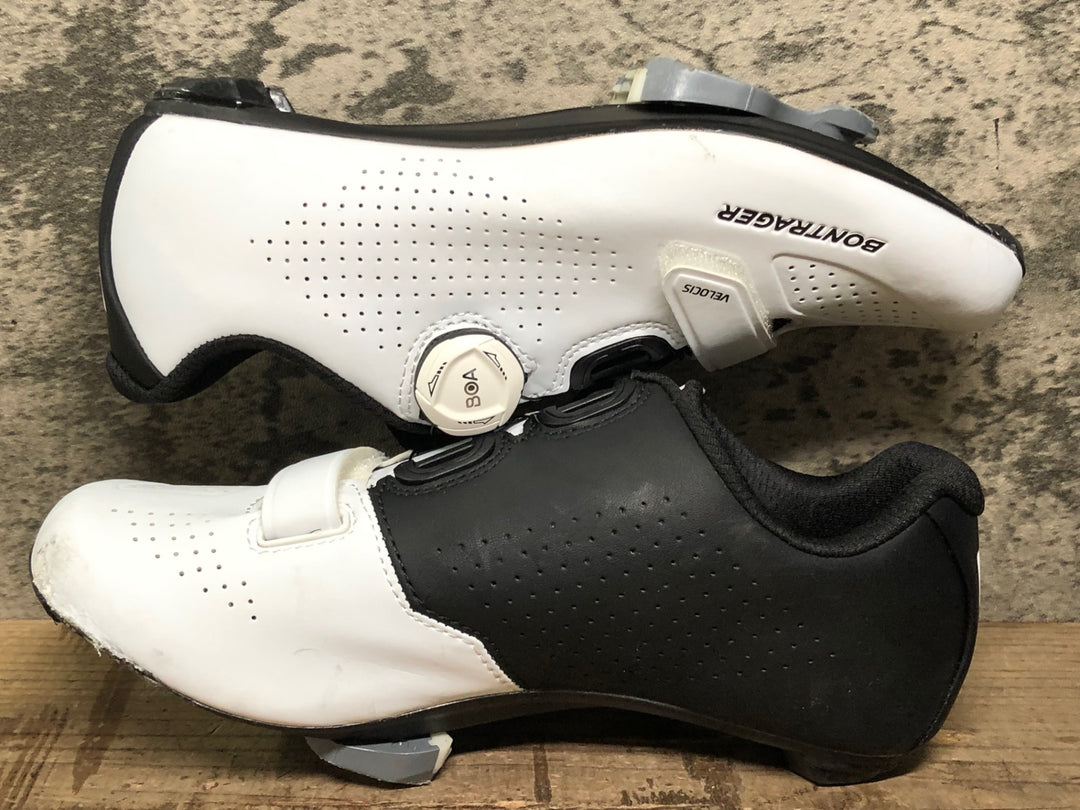 JM547 ボントレガー BONTRAGER ヴェロシス VELOCIS ビンディングシューズ 3穴 BOA 白 EU37 レディース