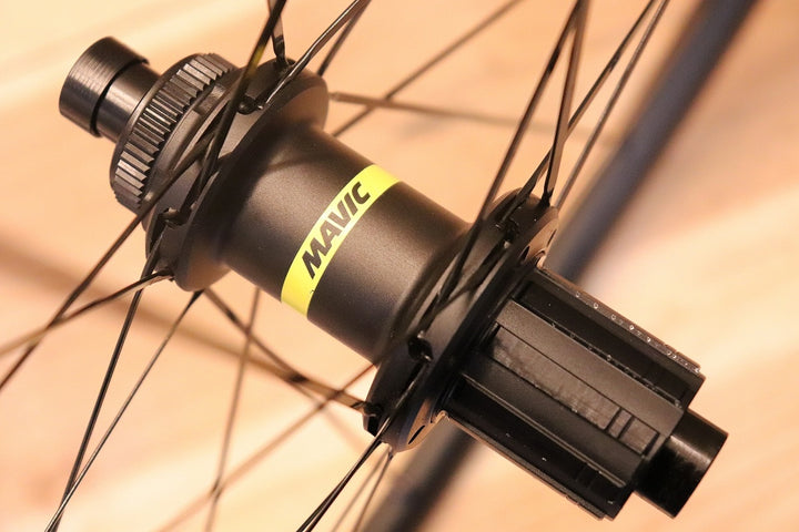 マヴィック MAVIC キシリウム KSYRIUM S25 DISC アルミ チューブレスレディ ホイールセット シマノ 11S/12S 19C 【芦屋店】