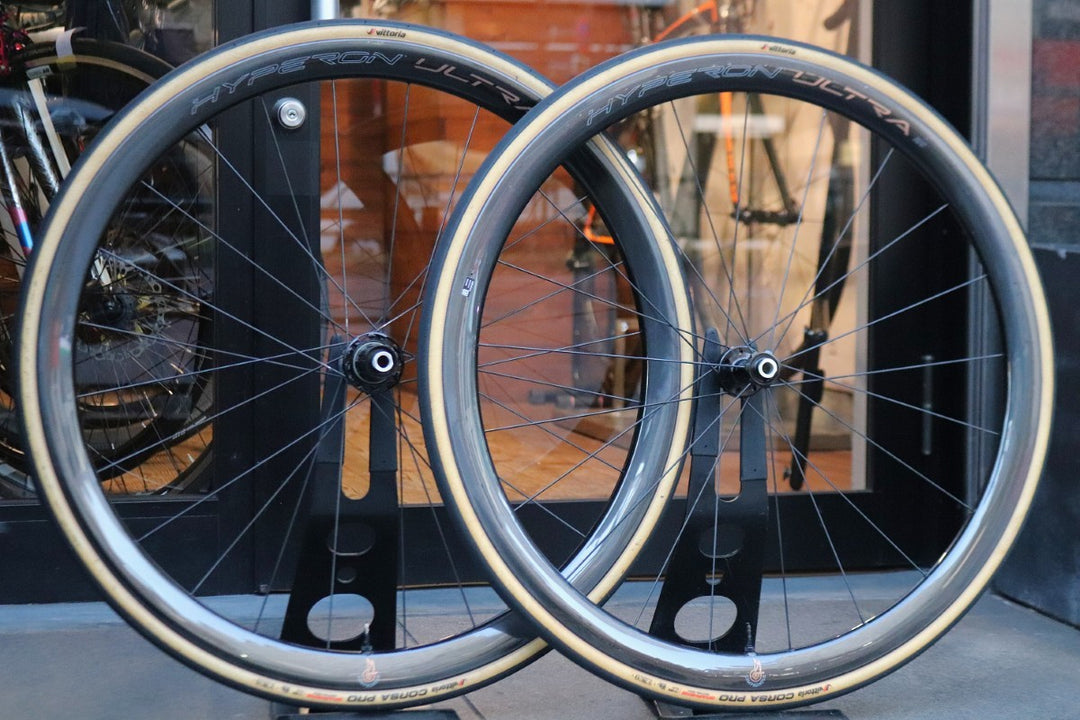 カンパニョーロ Campagnolo ハイペロン ウルトラ HYPERON ULTRA DB カーボン チューブレス ホイールセット シマノ11S/12S 【東京南麻布店】