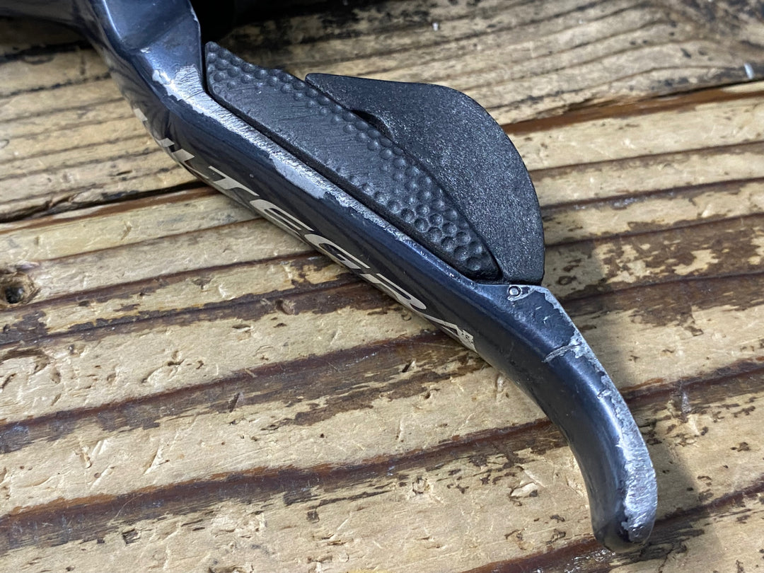 KN030 シマノ SHIMANO アルテグラ ULTEGRA ST-6870 STIレバー 2x11S Di2 ※動作確認済み、フード無し