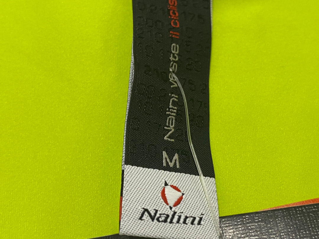 KJ986 ナリーニ NALINI 半袖 サイクルジャージ 黄グレー M