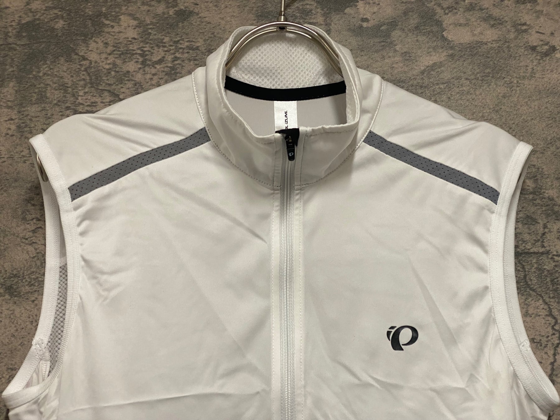 JQ124 パールイズミ PEARL iZUMi ジレ サイクルベスト 白 L – BICI