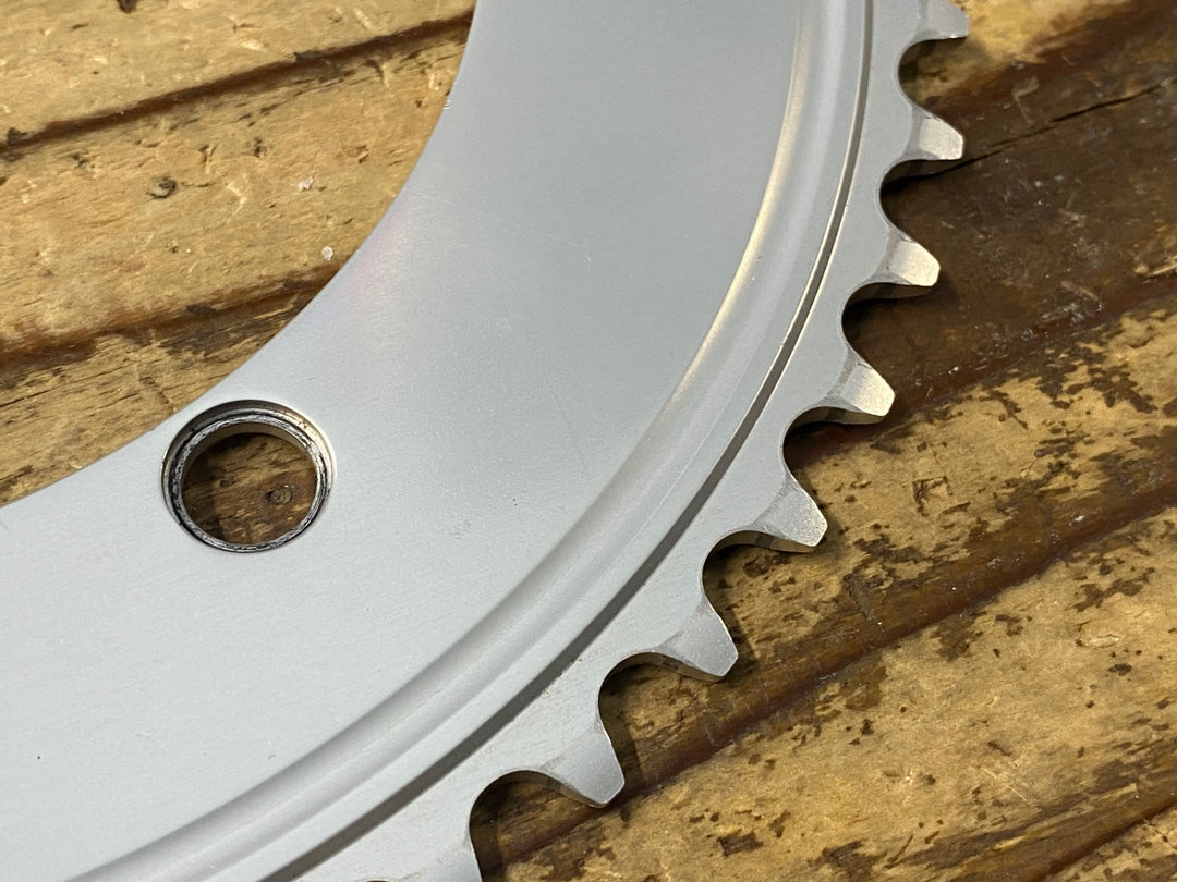 KH565 スギノ SUGINO 禅 ZEN チェーンリング シルバー 52T PCD144mm 厚歯