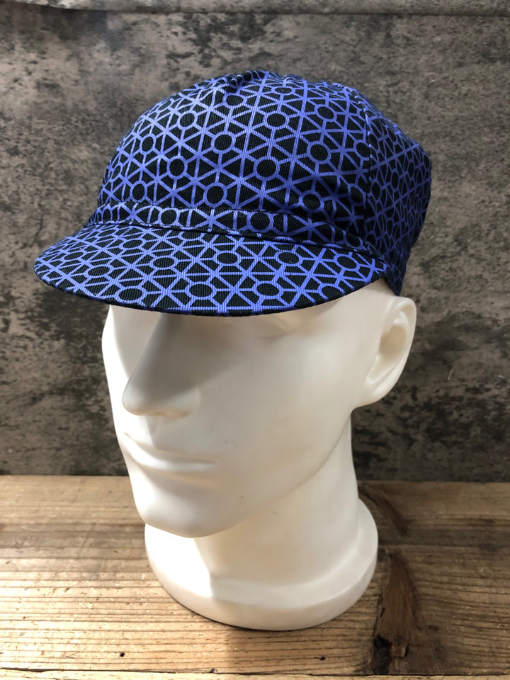 KA299 ラファ Rapha CLUB HOUSE MERCH CAP サイクルキャップ 黒 紫 ワンサイズ ※動物の毛