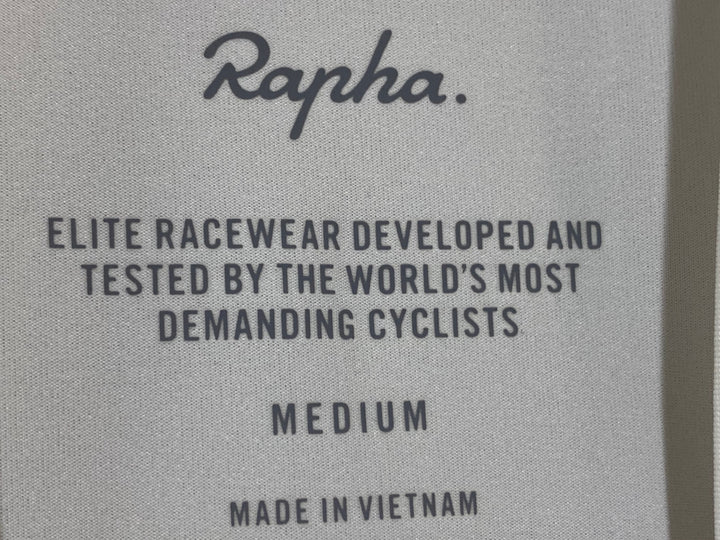KQ587 ラファ Rapha PRO TEAM JERSEY 半袖 サイクルジャージ 白 M