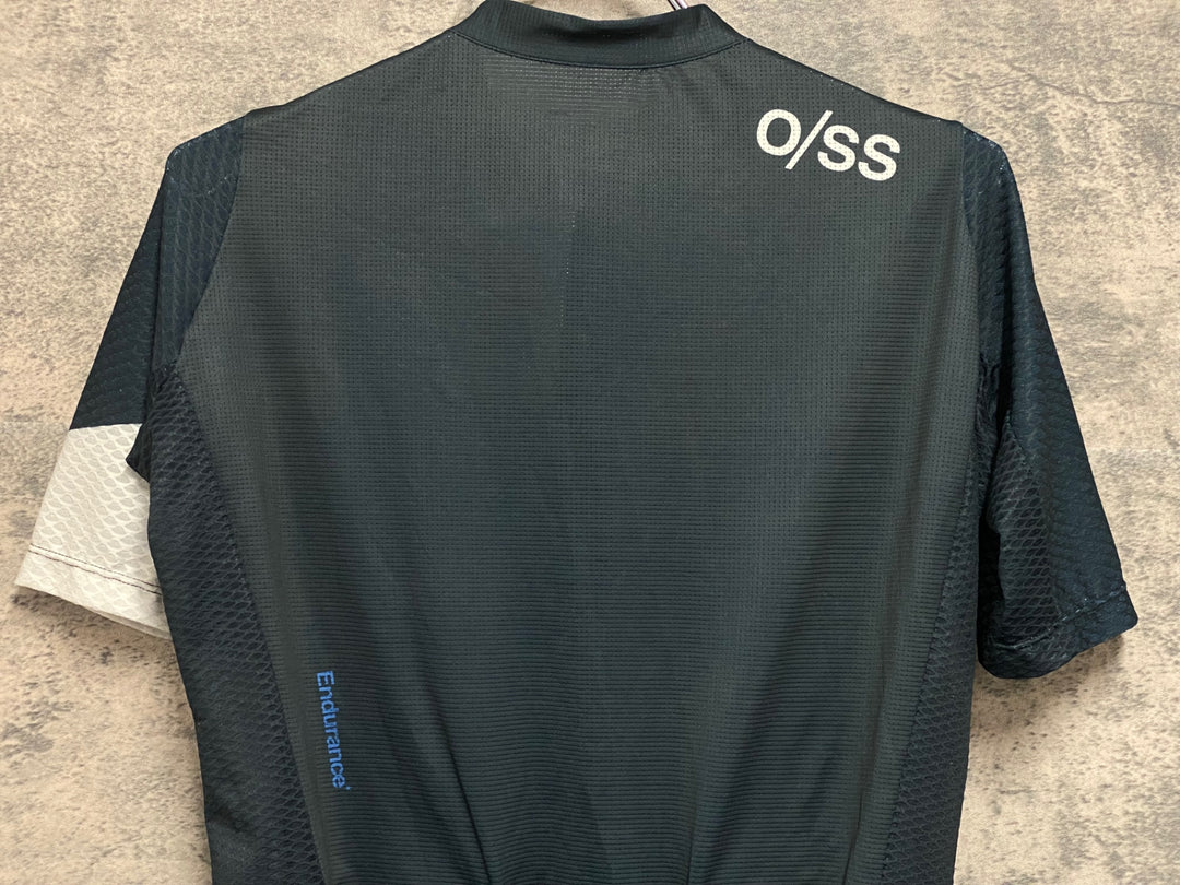 JV313 OSS BIKE WEAR 半袖 サイクルジャージ 黒 M