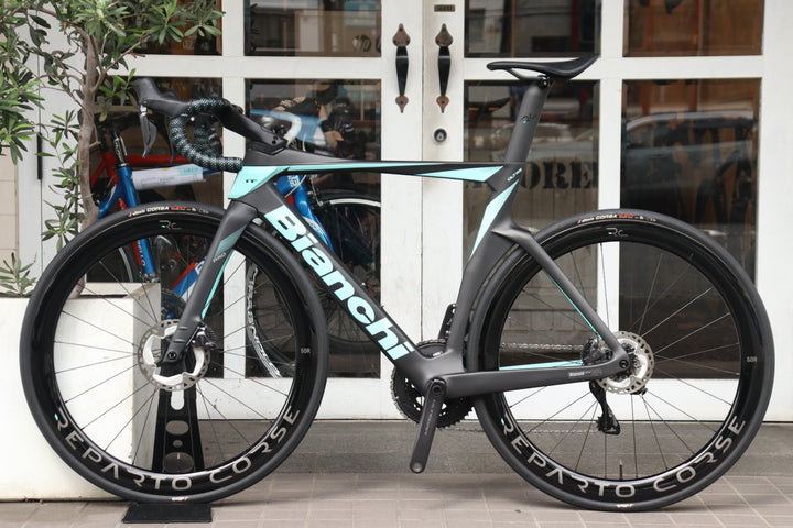 ビアンキ Bianchi オルトレ プロ OLTRE PRO 2023モデル 55サイズ シマノ アルテグラ R8170 12S Di2 カーボン ロードバイク REPARTO CORSE R50 【横浜店】