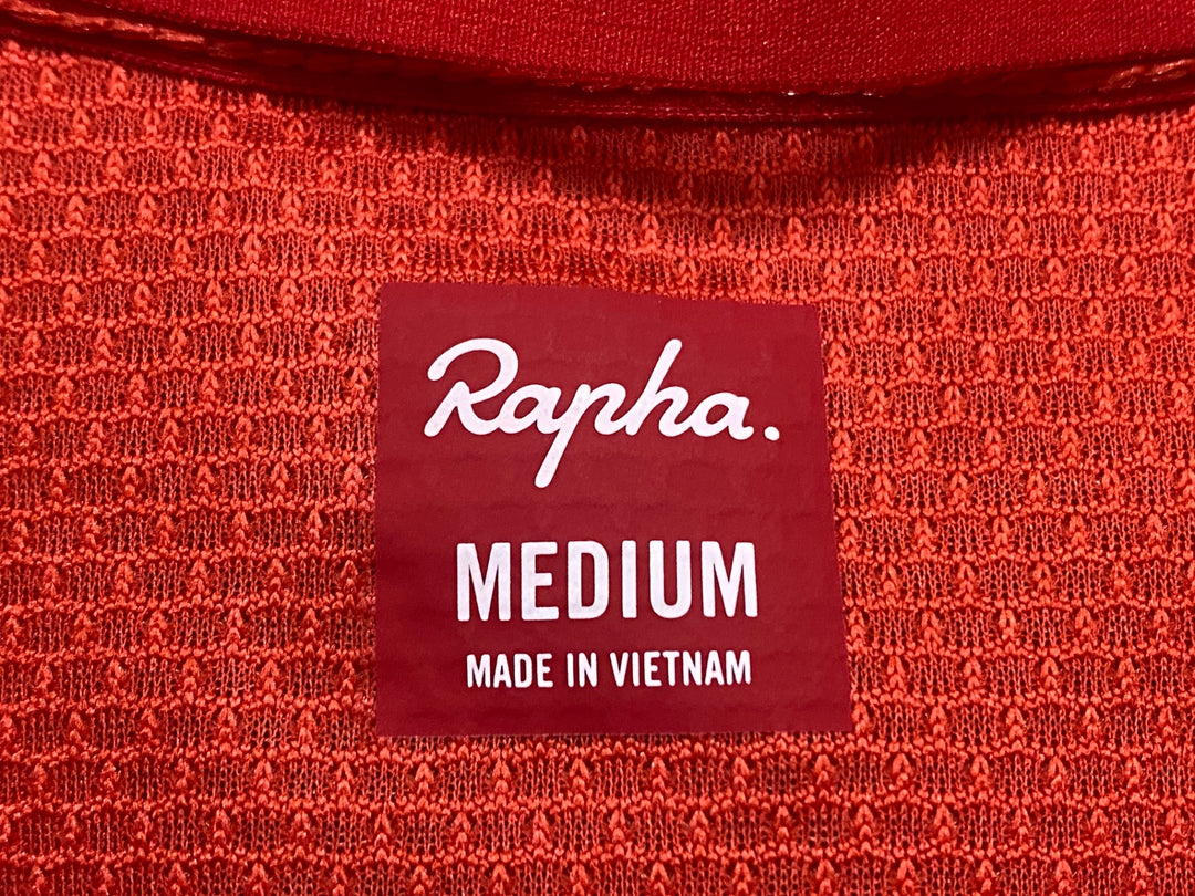KQ646 ラファ Rapha WOMEN'S INDOOR TRAINING T-SHIRT ノースリーブ ベースレイヤー 赤 M レディース