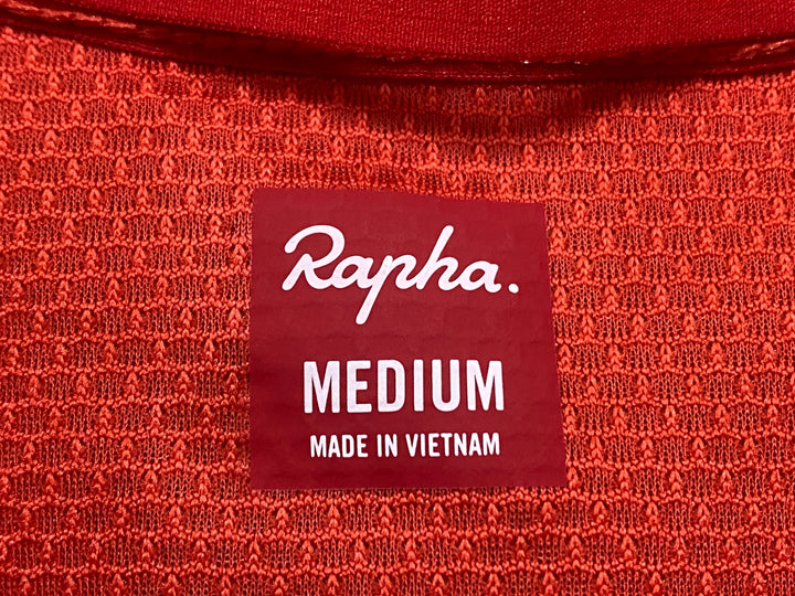 KQ646 ラファ Rapha WOMEN'S INDOOR TRAINING T-SHIRT ノースリーブ ベースレイヤー 赤 M レディース