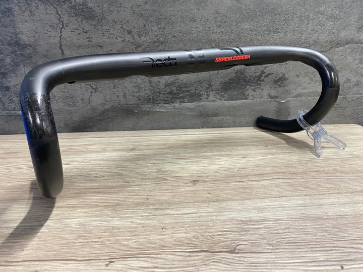 KI696 デダ DEDA SUPERLEGGERA カーボン ドロップハンドル Φ31.75mm エンド外-外420mm