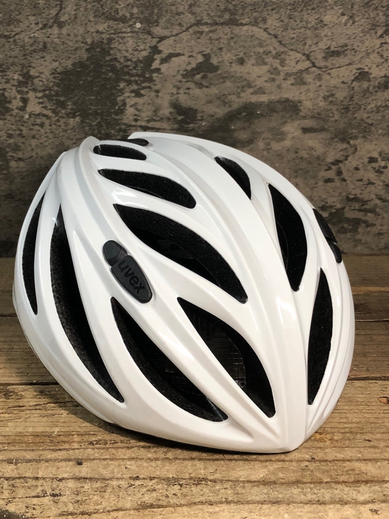 JU327 ウベックス uvex boss race ヘルメット 白 55-60cm 2023/02製造