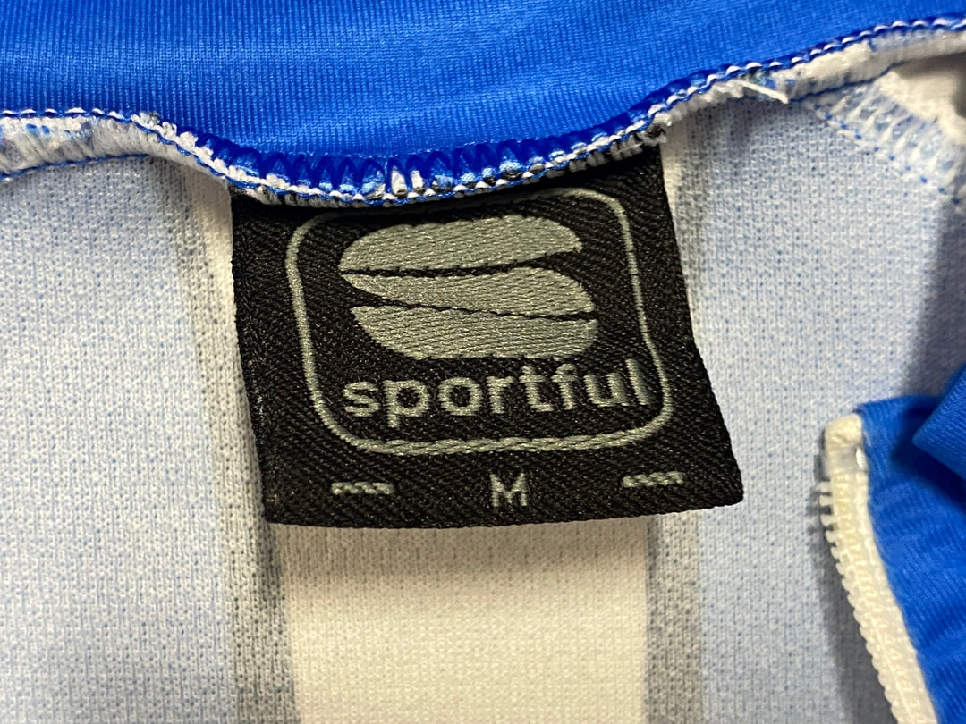 JV543 スポーツフル sportful 半袖 サイクルジャージ 青 M ITALIA Skoda