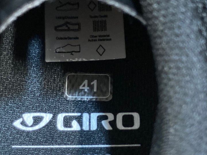 KG372 ジロ GIRO SAVIX ビンディングシューズ 黒 SPD EU41 ペン字あり