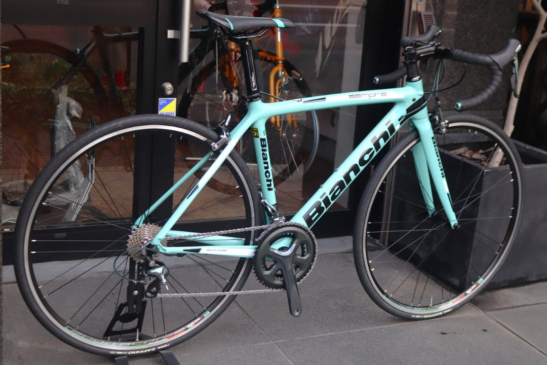 ビアンキ BIANCHI センプレ プロ SEMPRE PRO 2018モデル 50サイズ シマノ ティアグラ 4700 10S カーボン ロードバイク 【東京南麻布店】