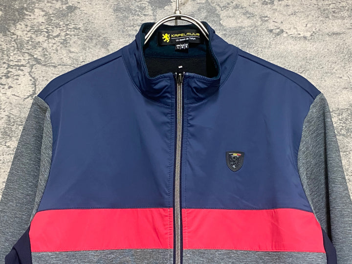 KP094 カペルミュール KAPELMUUR 長袖 サイクルジャケット グレー ASIA L 裏起毛