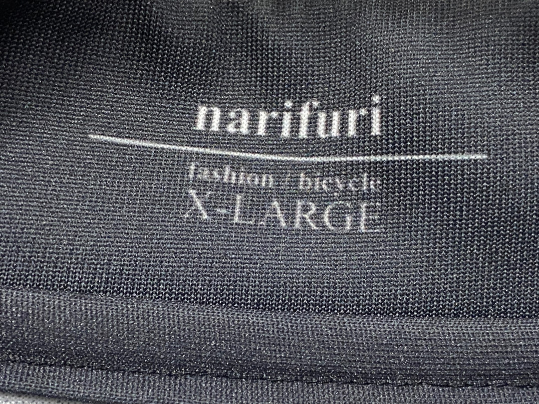 JW363 ナリフリ narifuri 半袖サイクルジャージ 白グレー NS-19 XL