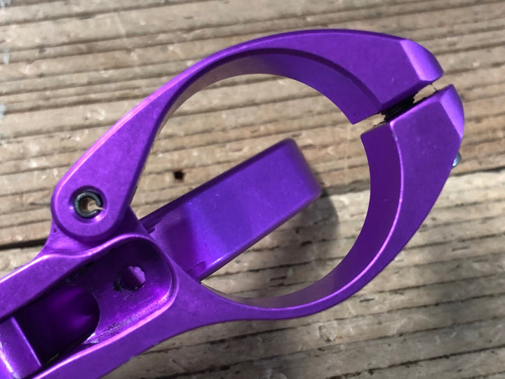 KG081 ポール PAUL CROSS LEVER ブレーキレバー パープル Φ31.8 左