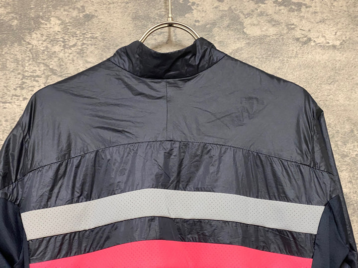 KD619 ラファ Rapha BREVET INSULATED JACKET 長袖 サイクルジャケット 紺 S 中綿