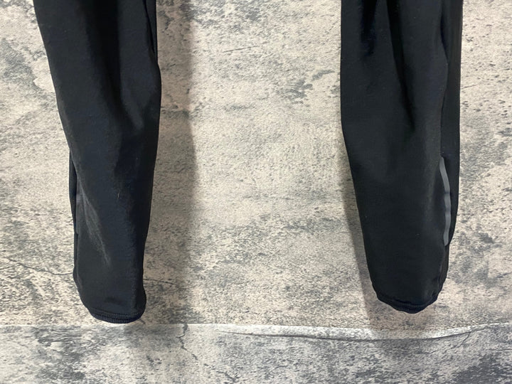 KF618 ラファ Rapha CORE CARGO WINTER TIGHTS WITH PAD ビブタイツ 黒 S 裏起毛 ※汚れあり