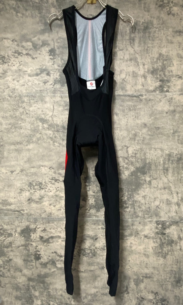 Castelli ビブタイツ ブラック/イエロー 裏起毛 防風 防寒 KF200 カステリ CASTELLI ビブタイツ 黒 赤 M 裏起毛 – BICI AMORE