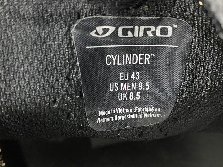 KH013 ジロ GIRO シリンダー CYLINDER ビンディングシューズ EU43 黒 2穴