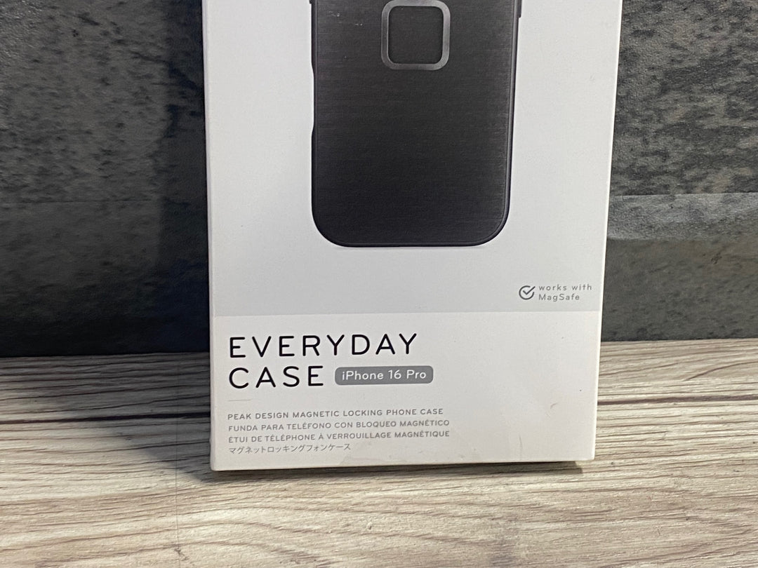 KE768 ピークデザイン PEAK DESIGN EVERYDAY LOOP CASE スマートフォンケース iPhon 16 Pro ブラック