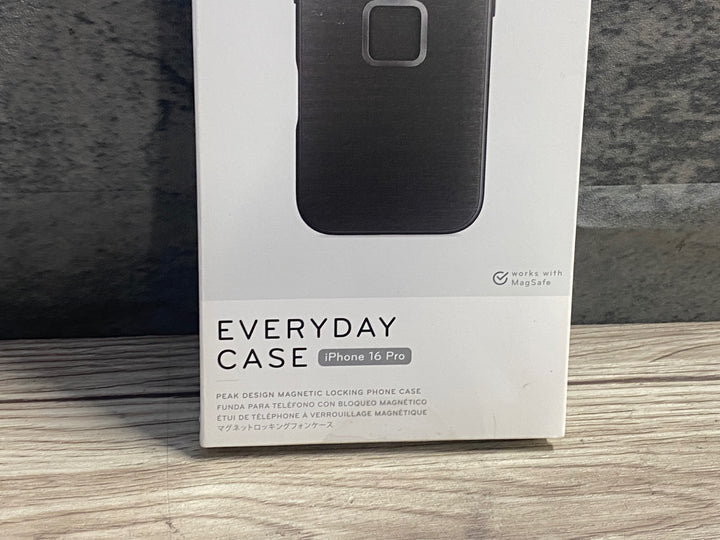 KE768 ピークデザイン PEAK DESIGN EVERYDAY LOOP CASE スマートフォンケース iPhon 16 Pro ブラック