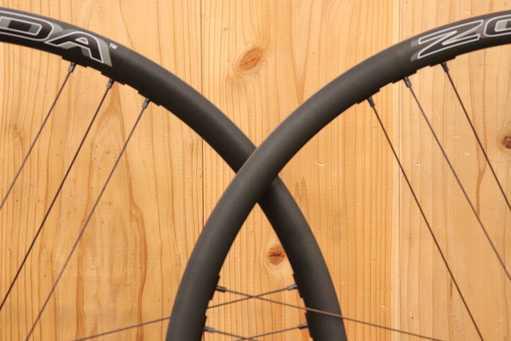 カンパニョーロ Campagnolo ゾンダ ディスク ZONDA DB アルミ クリンチャー ホイールセット シマノ12/11S ワイドリム 17C 【芦屋店】