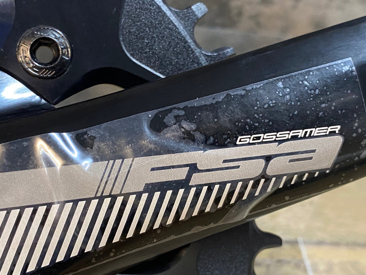 JS332 FSA GOSSAMER アルミ クランクセット 170mm MEGATOOTH 44T ナローワイド BB