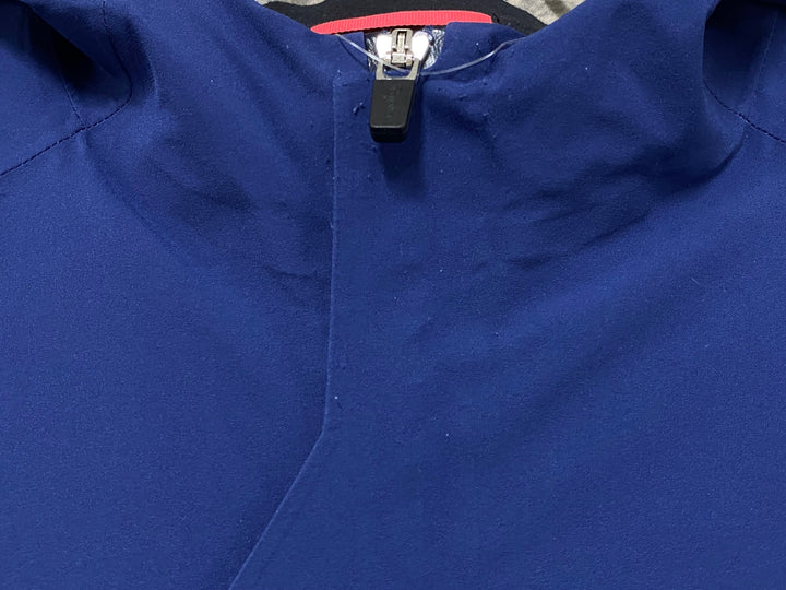 KA189 ラファ Rapha HOODED RAIN JACKET 長袖 レインジャケット 濃紺 XL ※スレ大