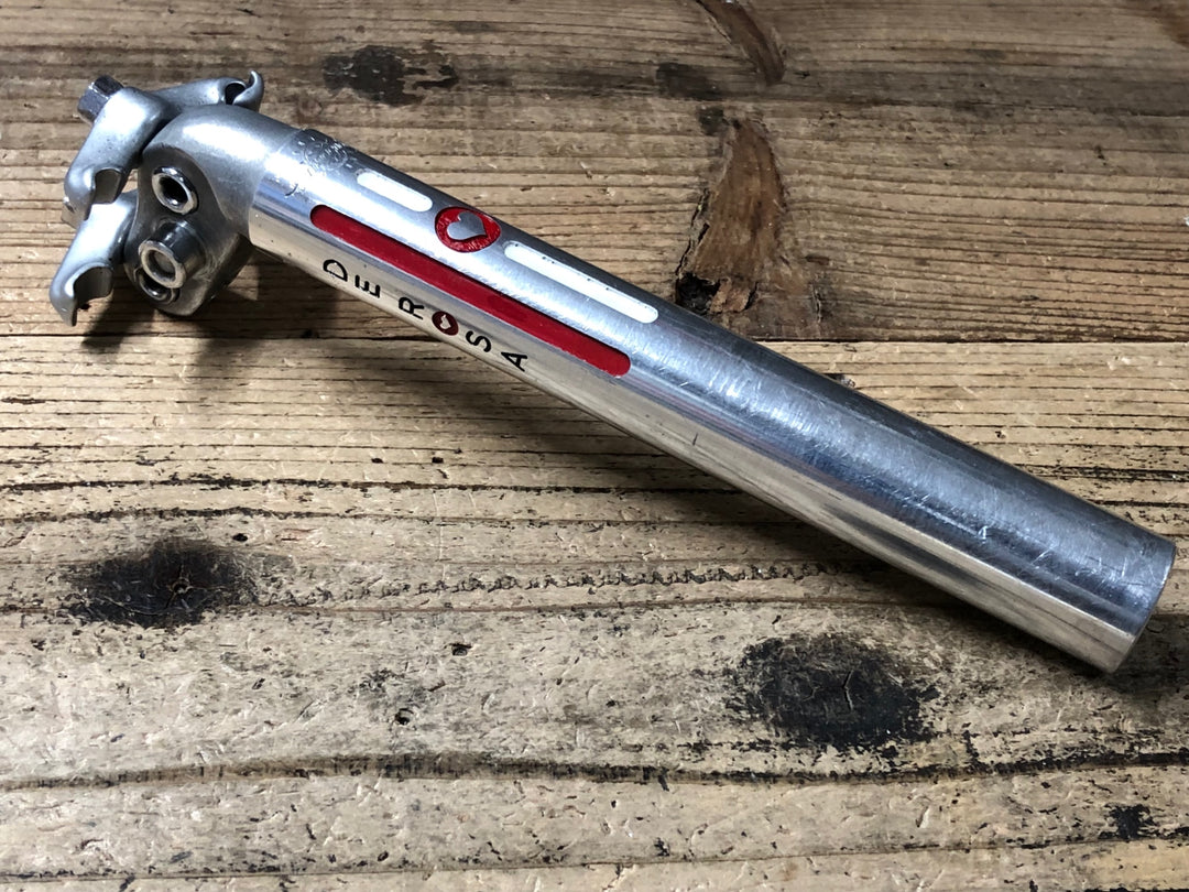 KH579 カンパニョーロ Campagnolo ヌーボレコード NUOVO RECORD シートポスト Φ26.8 デローザ刻印 ※ヤグラ欠品