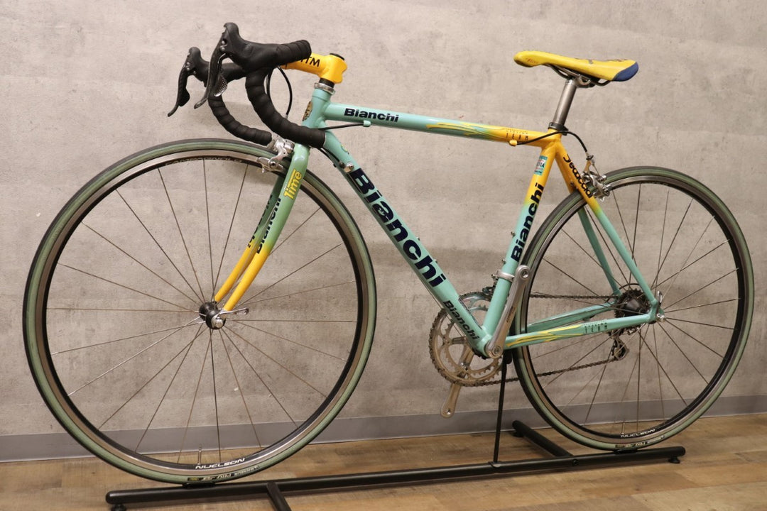 ビアンキ Bianchi メガプロ MEGA PRO XL 85ème TOUR DE FRANCE Limited Edition 1999 53サイズ カンパニョーロ レコード 10S アルミ ロードバイク 【さいたま浦和店】