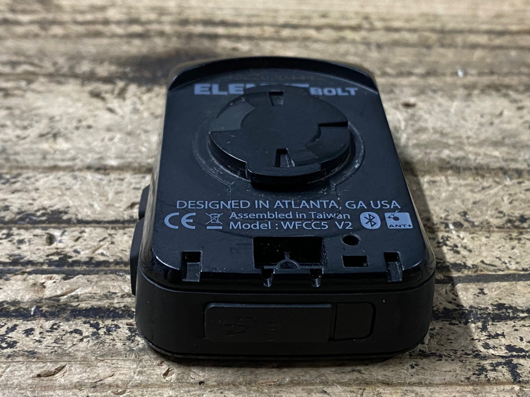 JP787 ワフー WAHOO ELEMNT BOLT WFCC5 V2 サイクルコンピューター 本体のみ